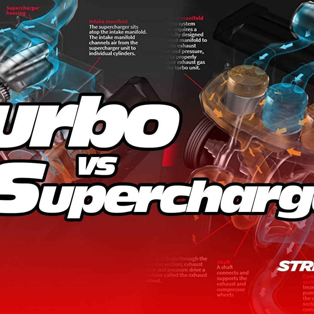 Turbocharger vs. supercharger comparison chart