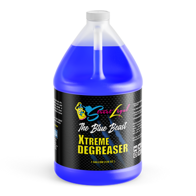 Street Legal Blue Beast X-treme Degreaser 1 Gallon Heavy Duty Industrial For Indoor and Outdoors Biodegradable Formula