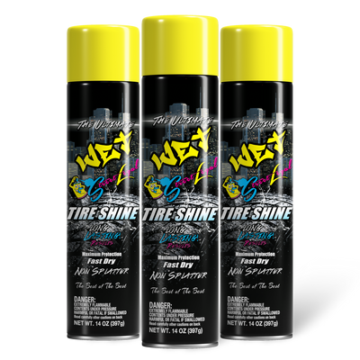 Street Legal Ultimate Wet Tire Shine, 14 oz por lata